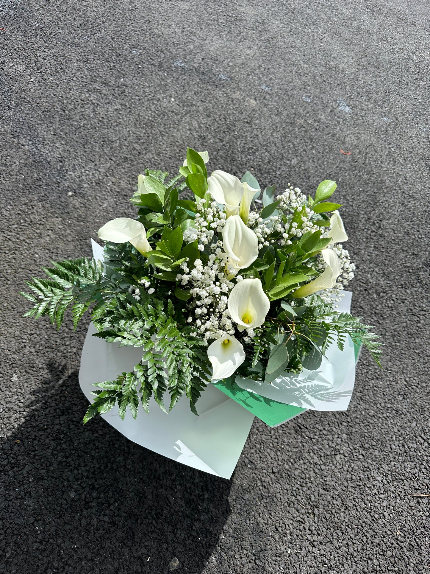Flower Bouquet Presented in Tall Box
